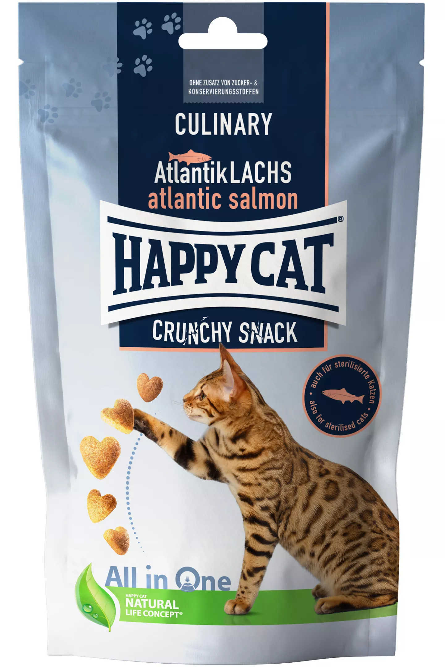 Crunchy Snack Atlantik-Lachs